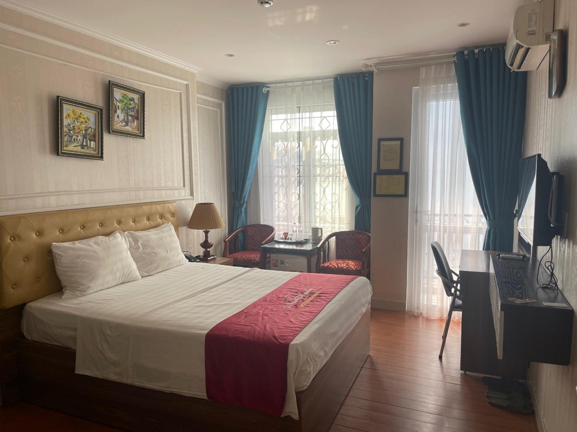 New Amely Hotel ハノイ市 エクステリア 写真