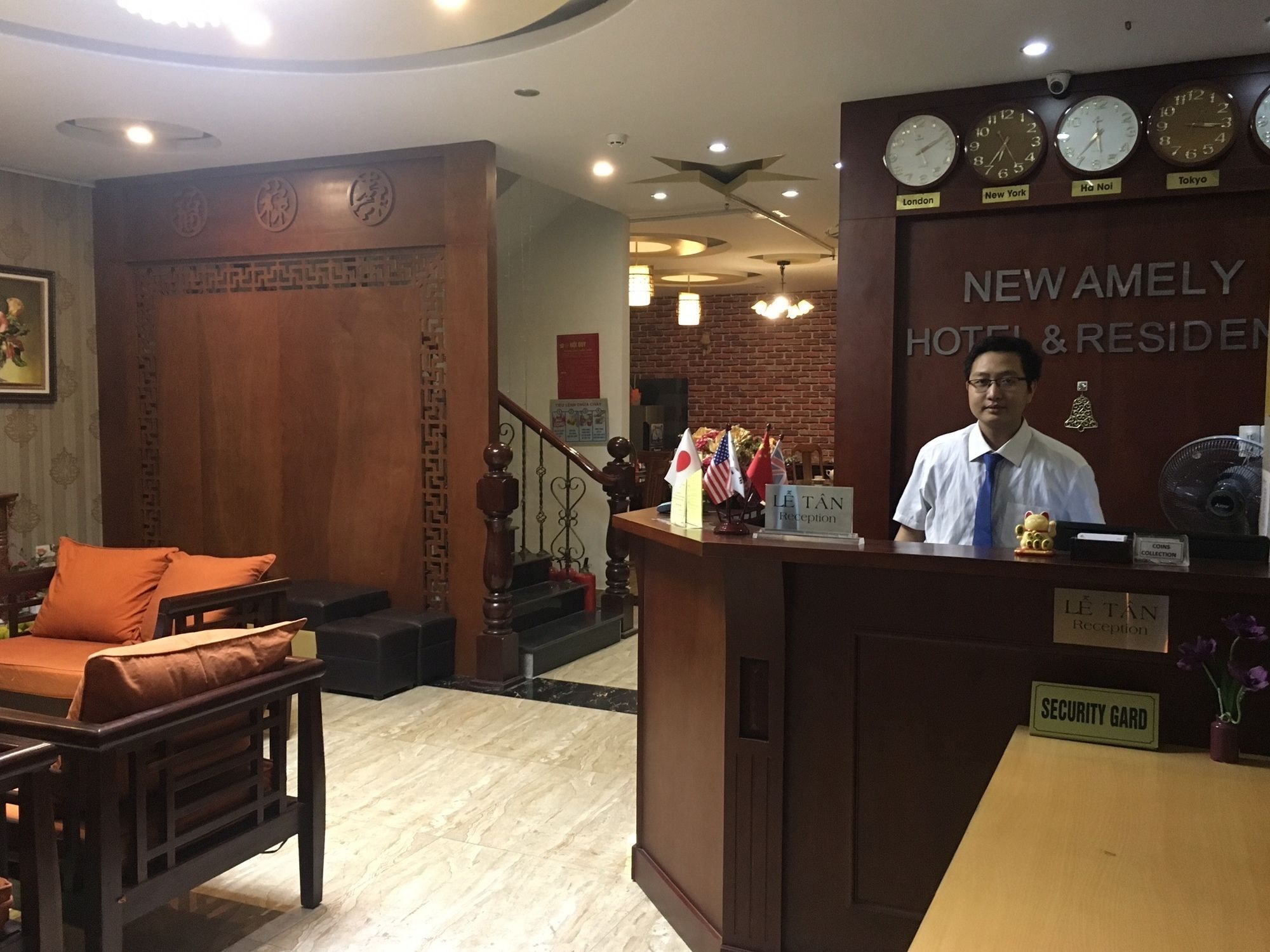 New Amely Hotel ハノイ市 エクステリア 写真
